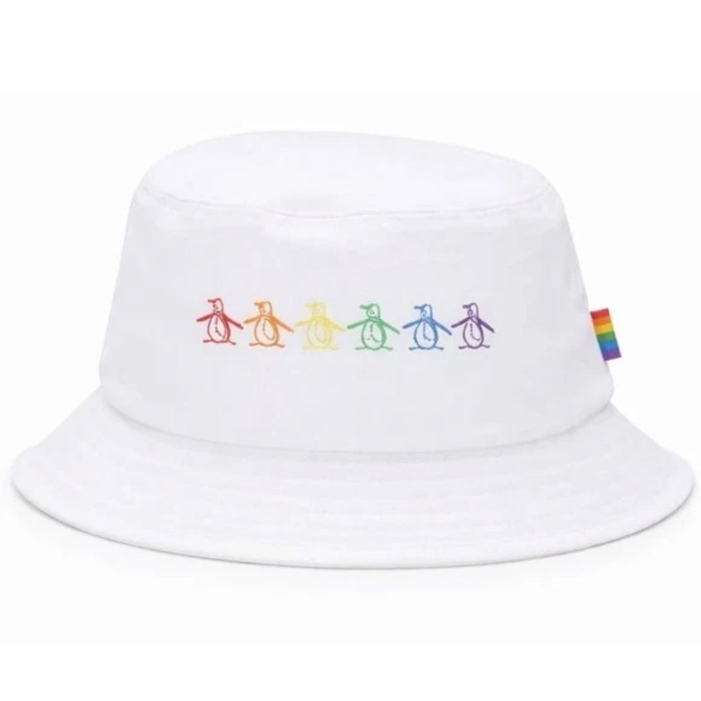 Original Penguin Rainbow Pride Bucket Hat NEW with tags MSRP $48
